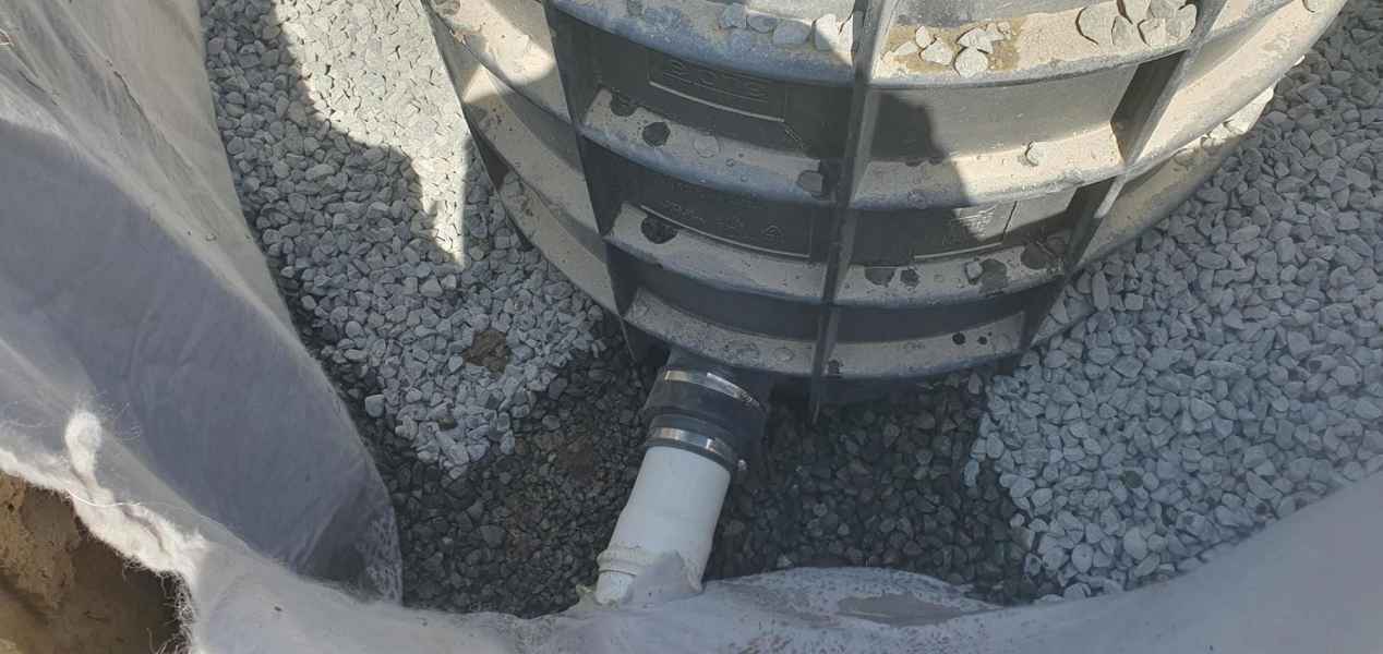 E-One pressure sewer tank install in Christchurch
